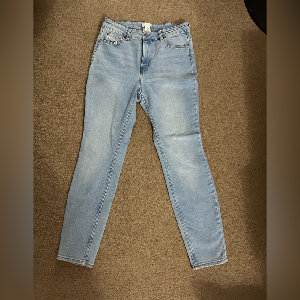 H&M Light Blue Denim Skinny Jeans
